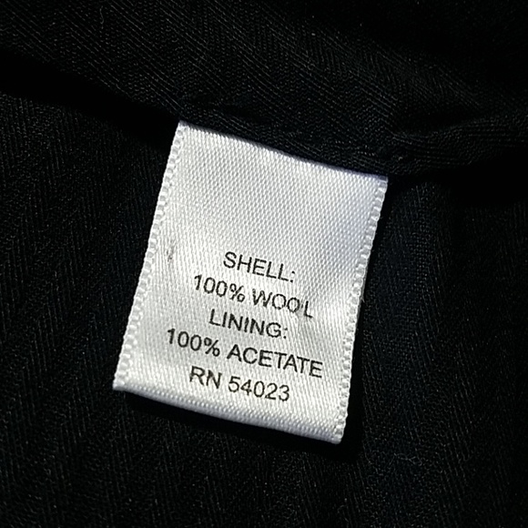 Banana Republic navy pinstripe wool slacks - Picture 5 of 5